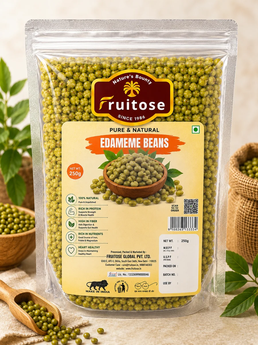 Edamame Beans (Green Soybeans) – 100% Natural, Protein Rich & High in Fiber