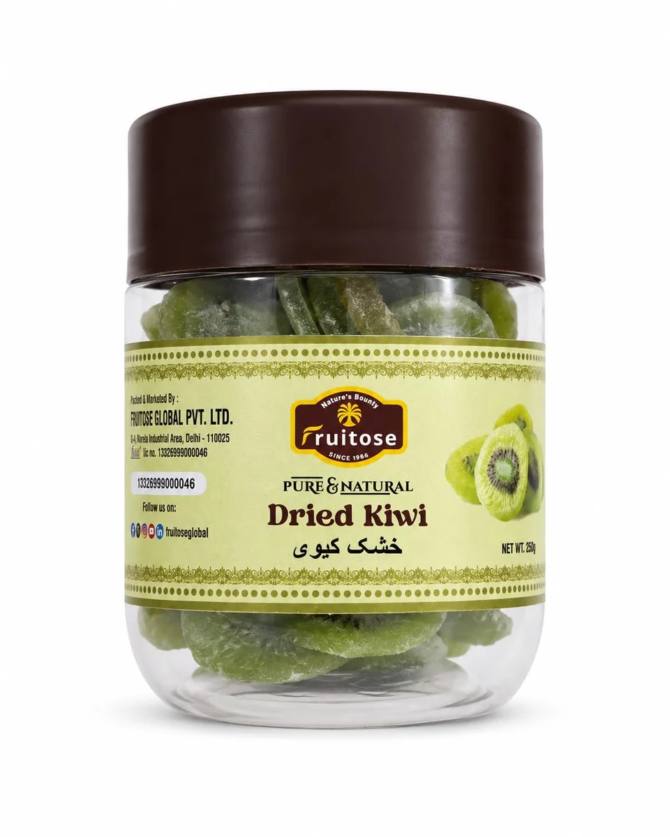 Dried Kiwi 250g – Premium Kiwi Slices | Soft, Chewy & Delicious | Perfect for Snacking, Baking, Desserts & Trail Mix