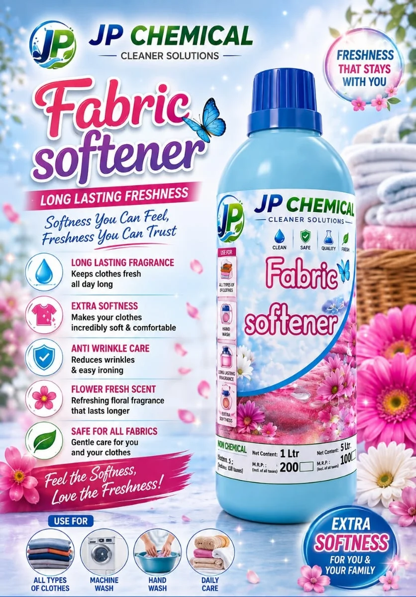 POUR-iT Fabric Comfort softener blue