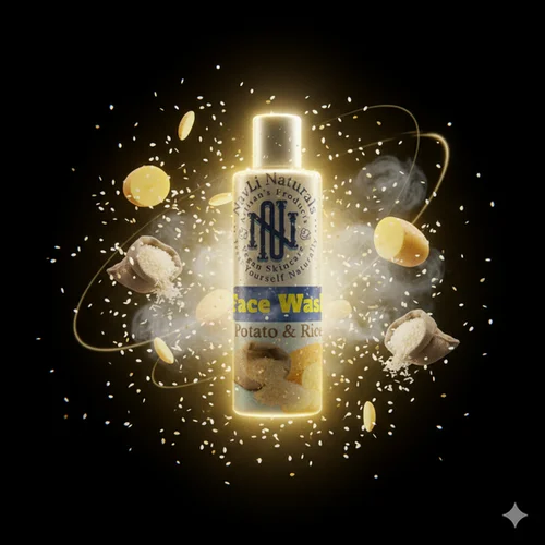 Potato and Rice Facewash