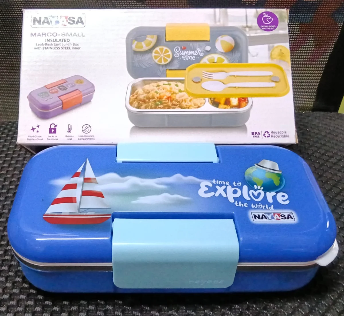 Nayasa Macro Small Lunch box