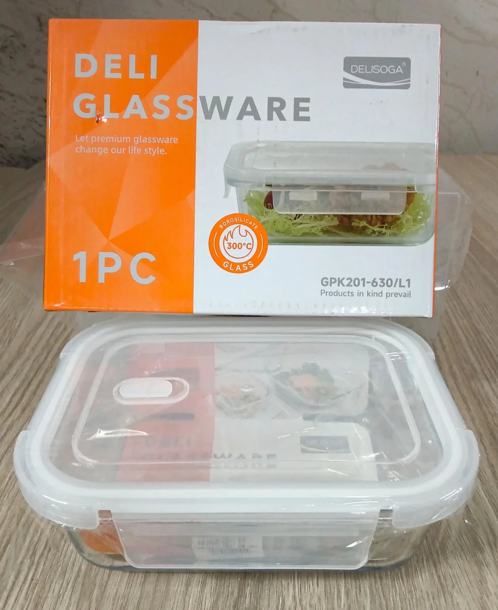 DELI GLASSWARE SQUARE