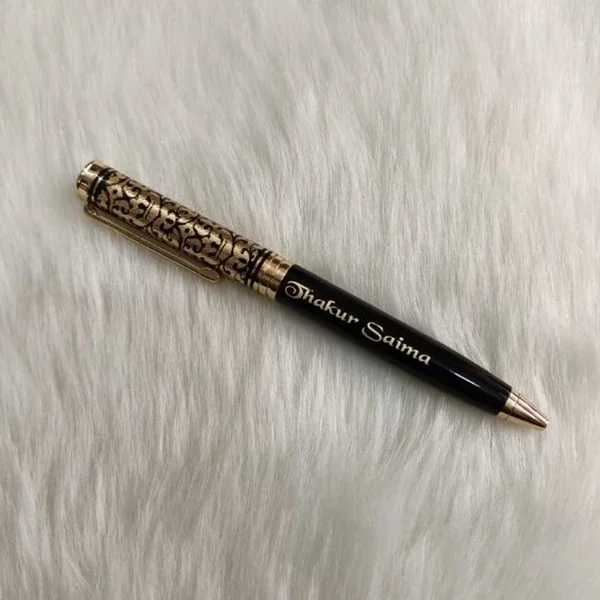 Pen ( Black Zari ) For Engraving