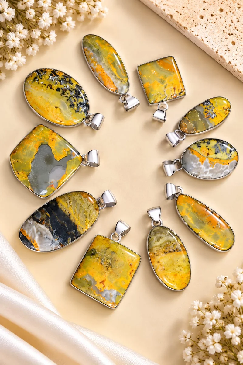 Stone pendants