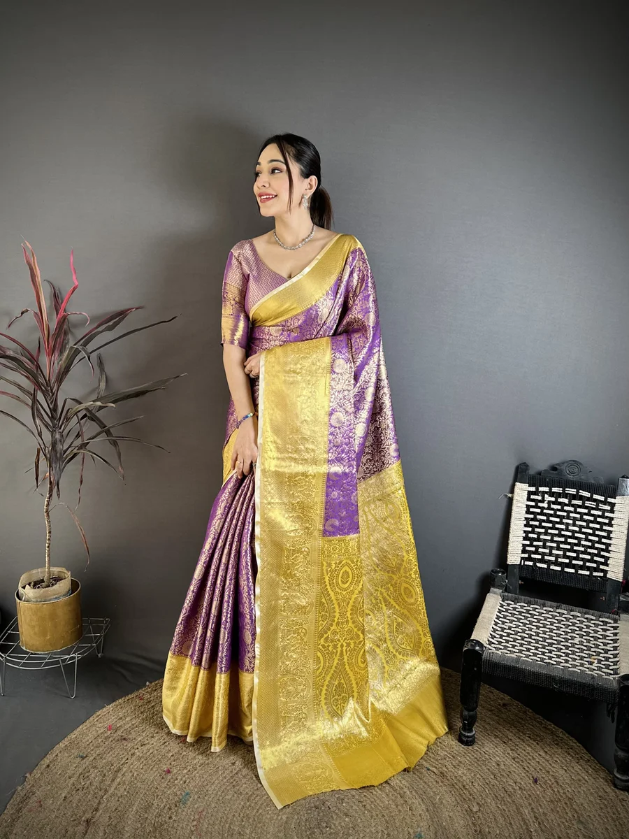 Kanchipuram silk saree