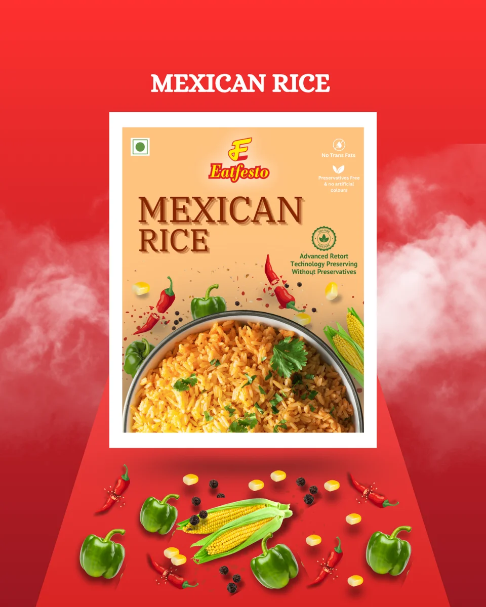 Ready to Eat Mexican Rice | Authentic Flavor Meal