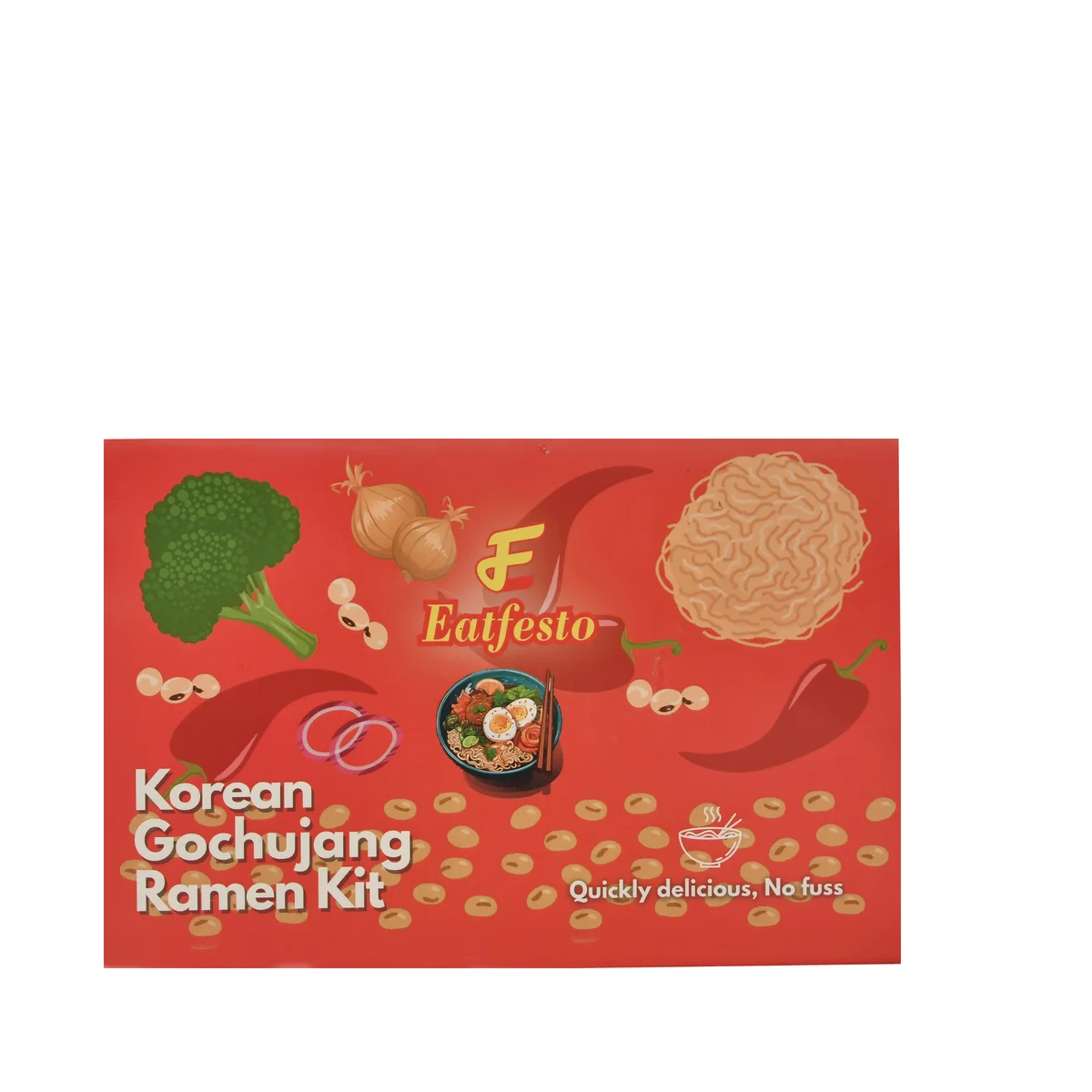Best Korean Gochujang Ramen Kit | Spicy Noodle Meal