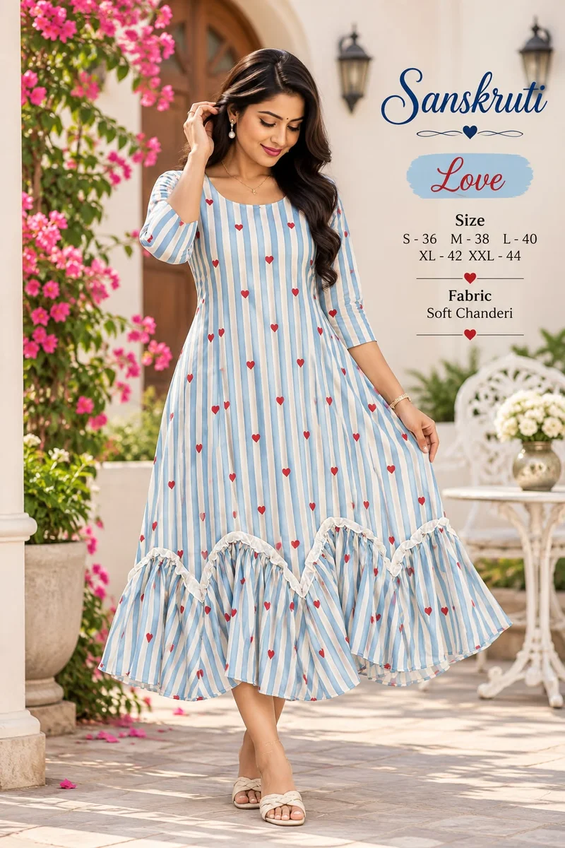 Flowral print gown
