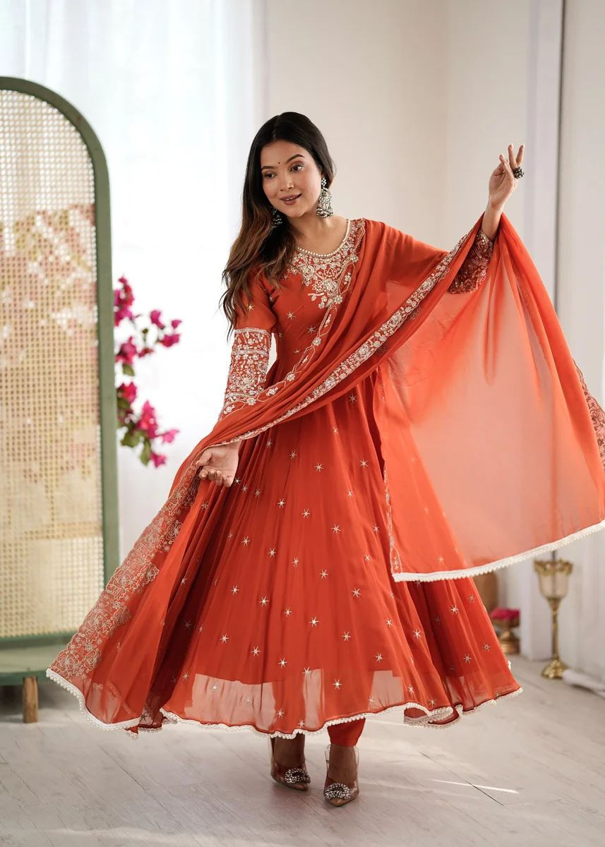 Anarkali gown