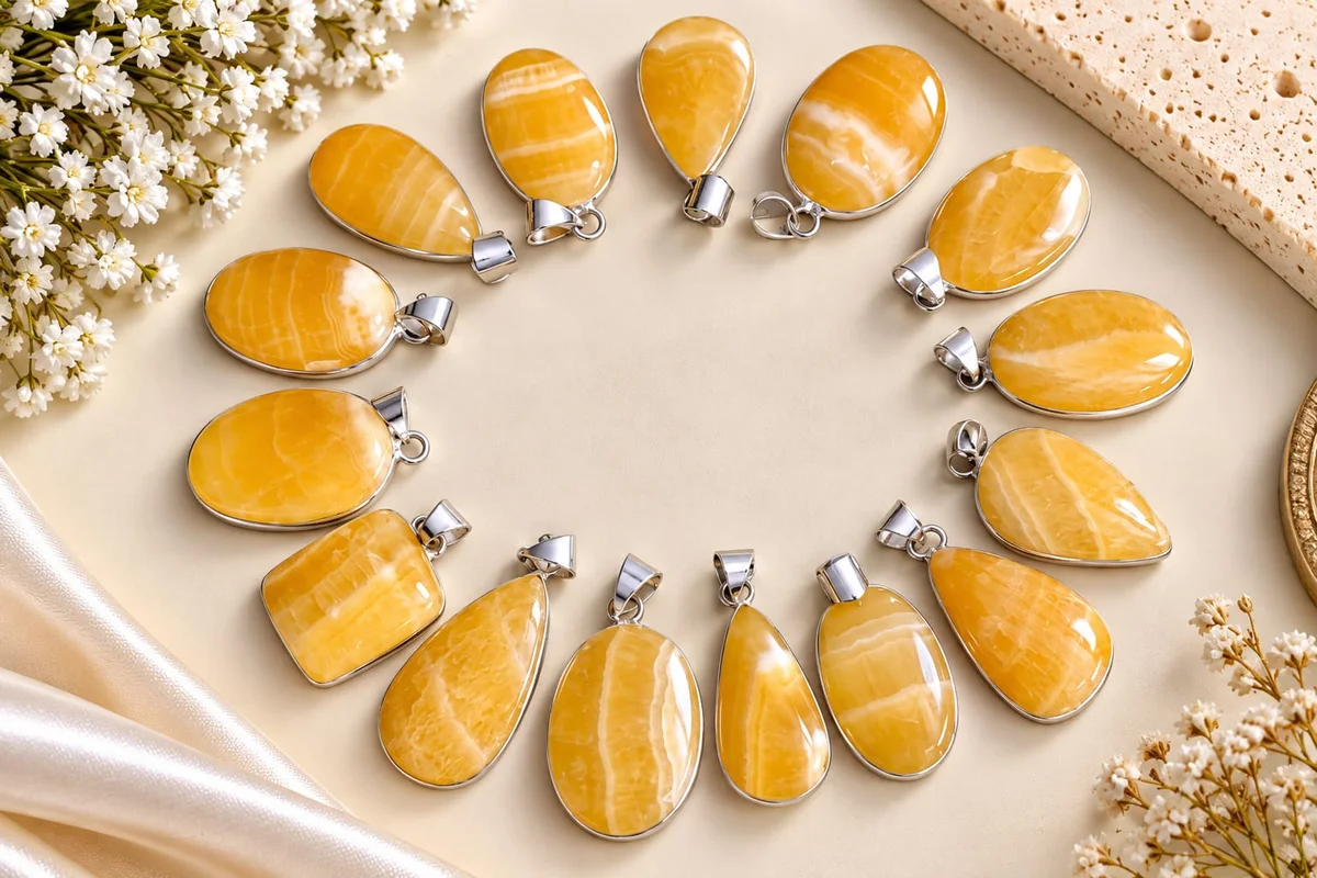 Stone pendants