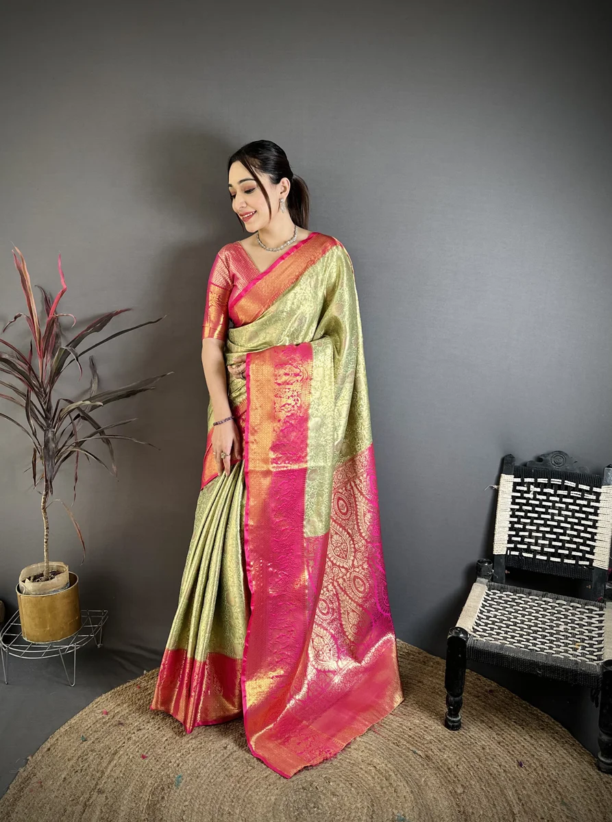 Kanchipuram silk saree