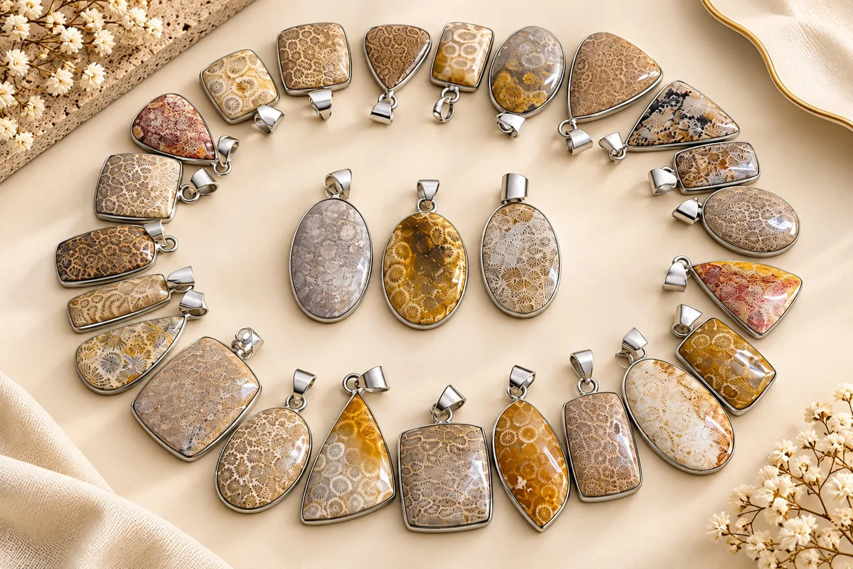 Stone pendants