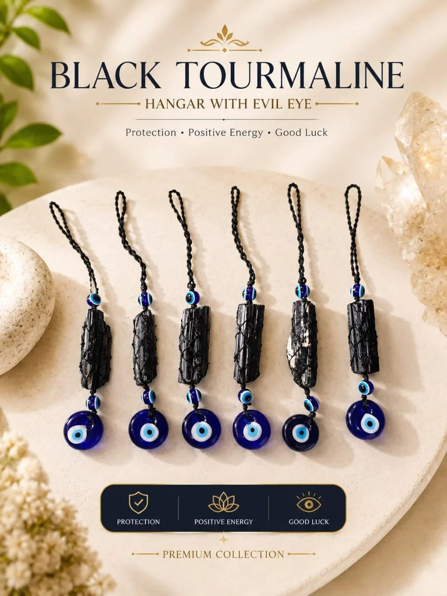 Black Tourmaline Hanger