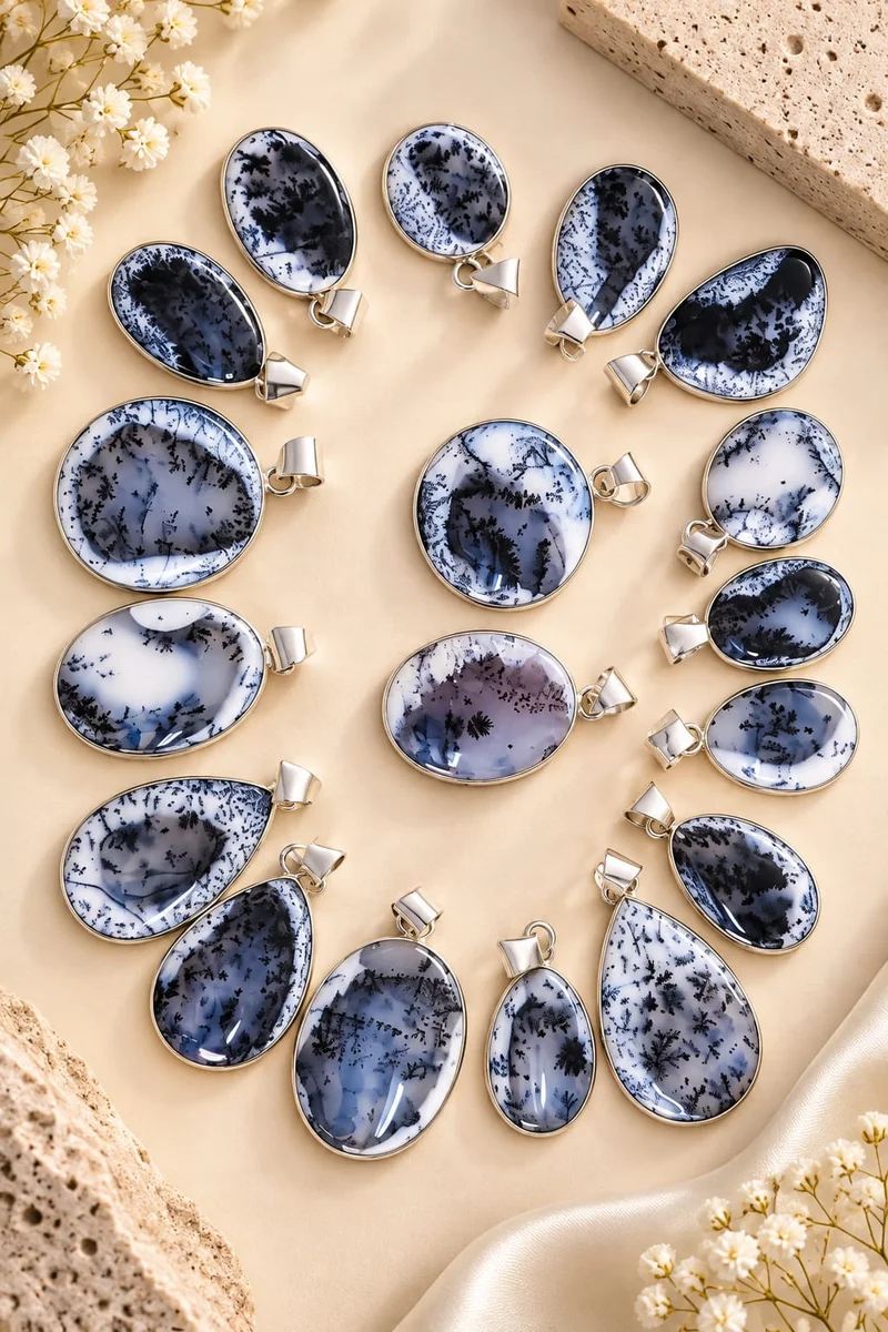 Stone pendants