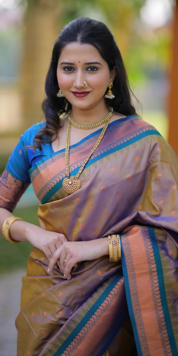 Premium Kanji Gadwal Silk Saree