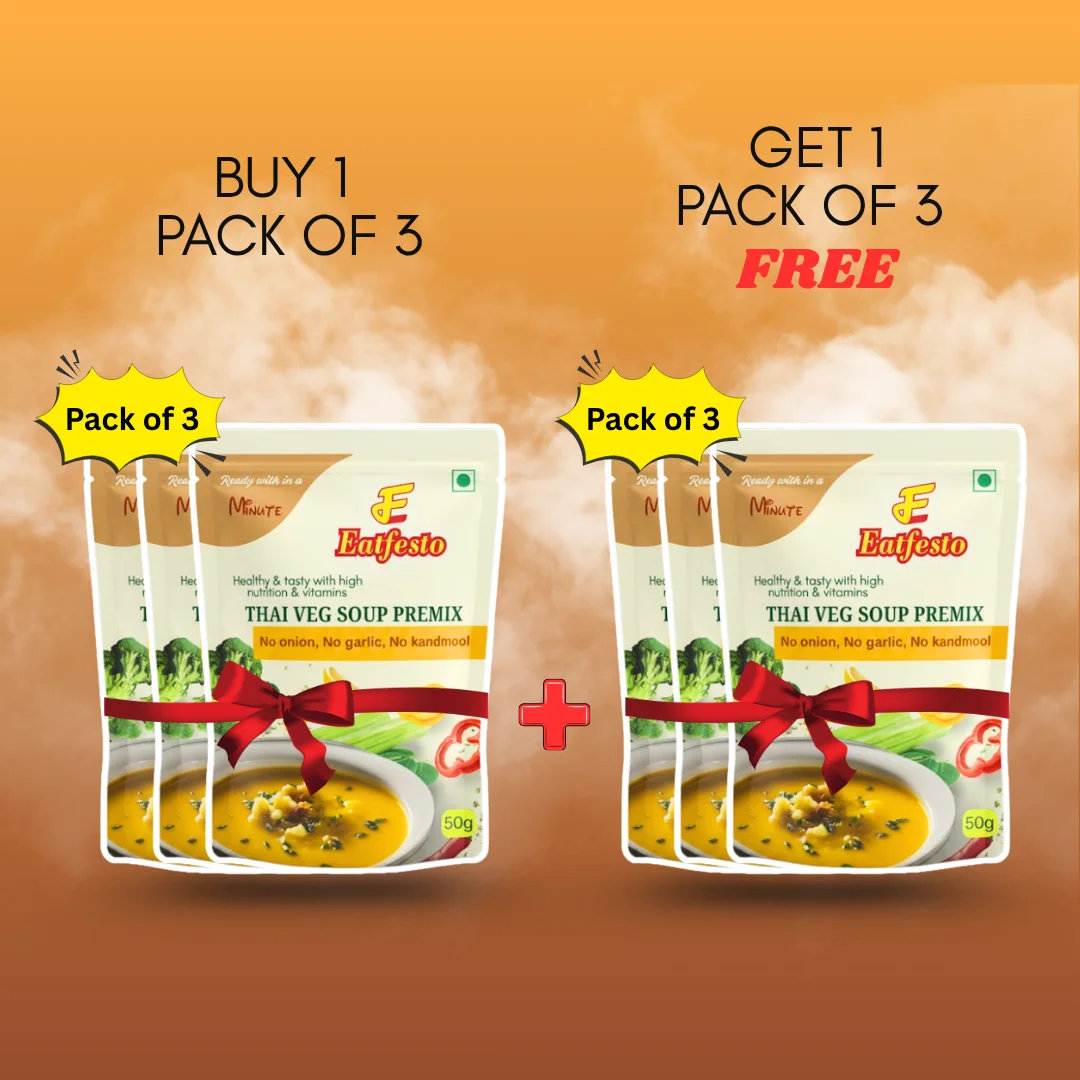 Thai Veg Soup Premix | 3+3 Healthy Instant Soup Mix
