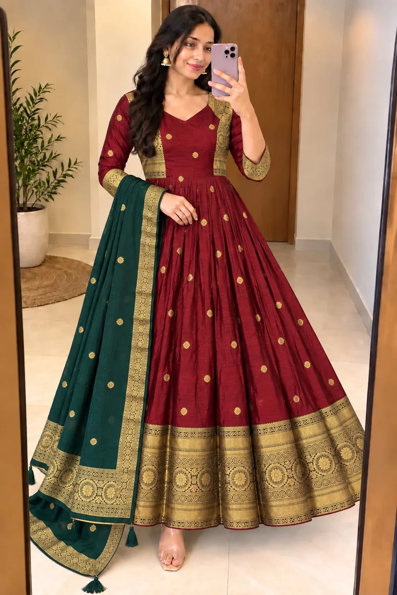 Premium anarkali suit for womens