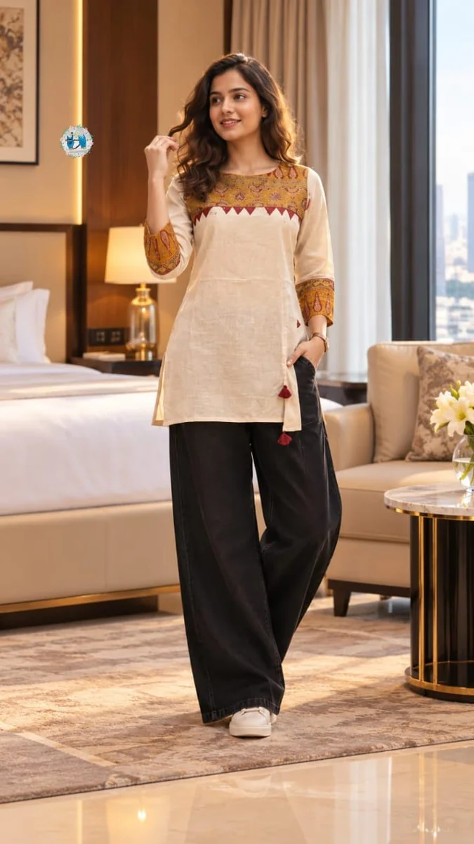 Premium cotton tunic