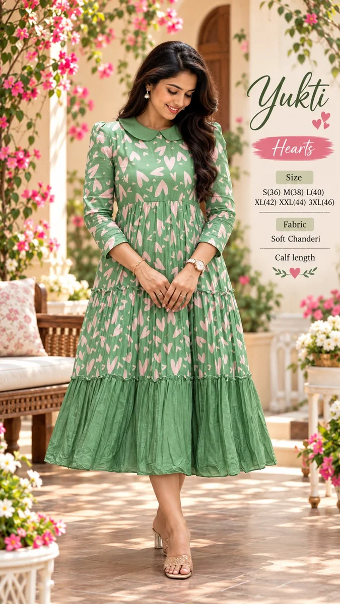 Flowral print gown