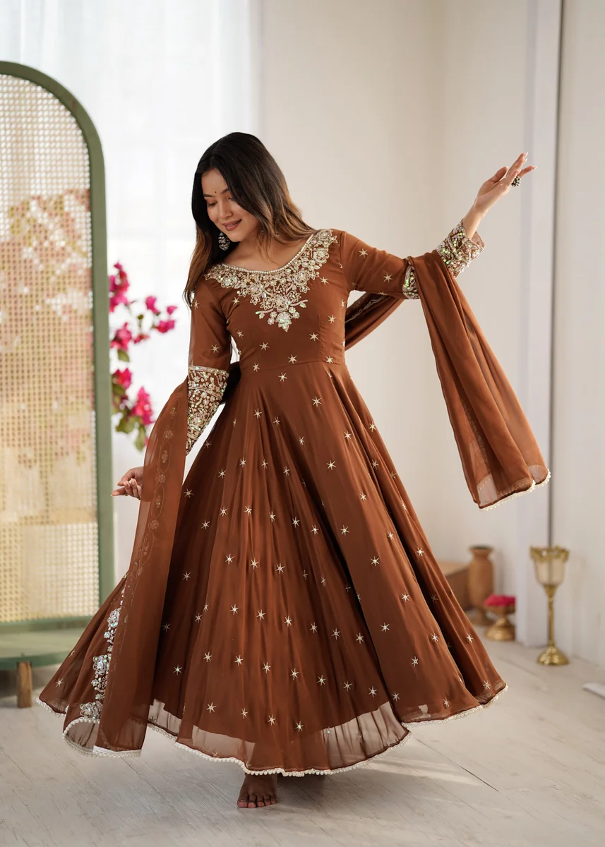 Anarkali gown
