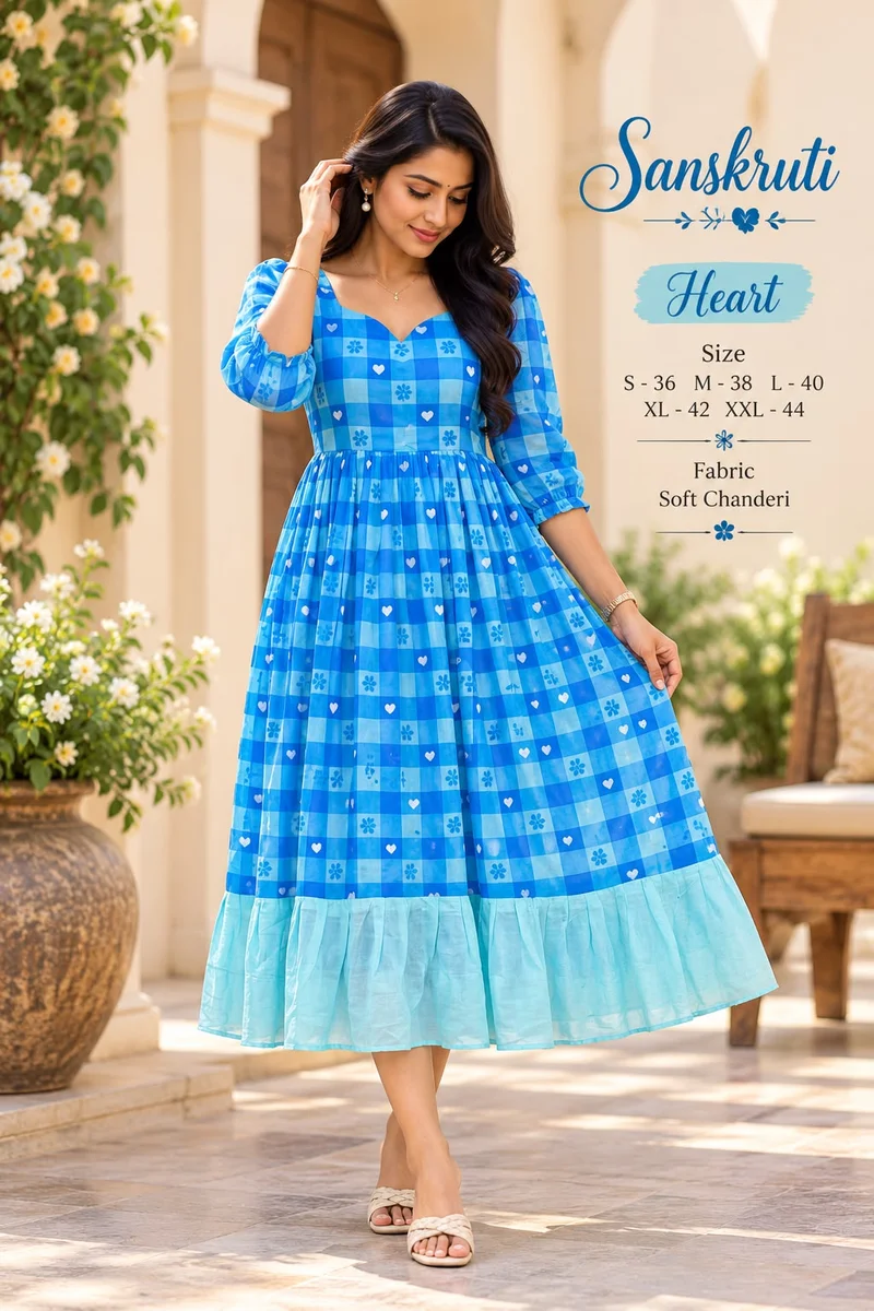 Flowral print gown