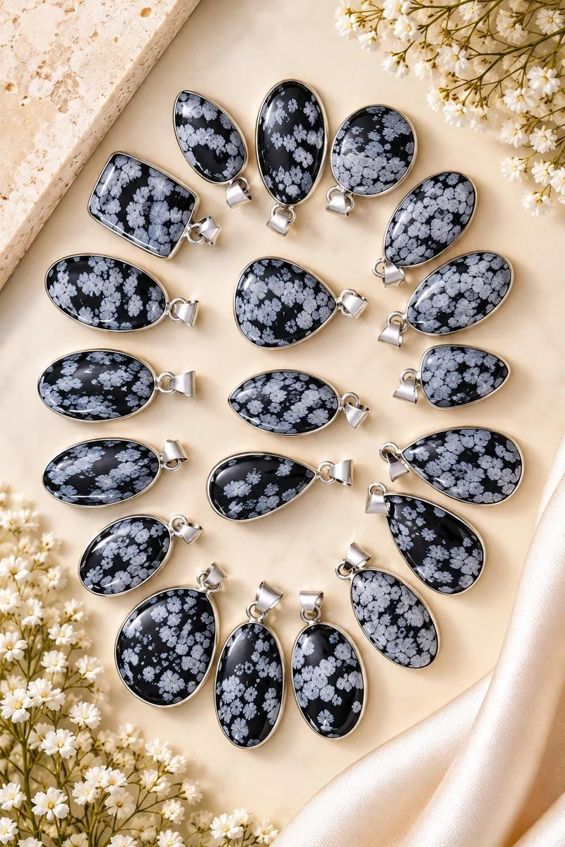 Stone pendants