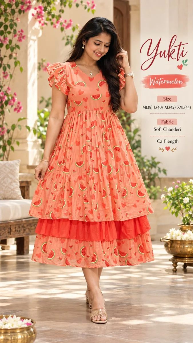 Flowral print gown