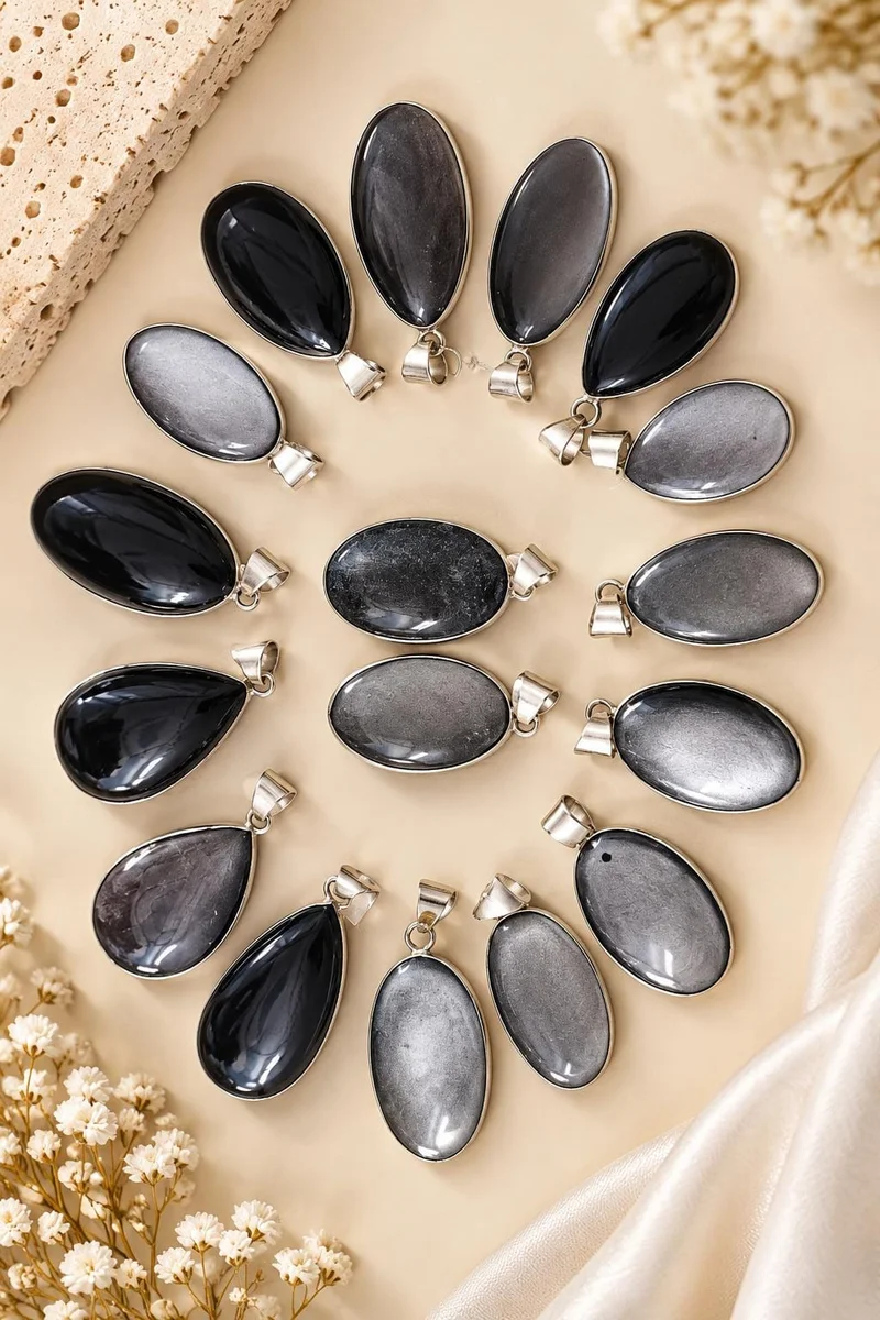 Stone pendants