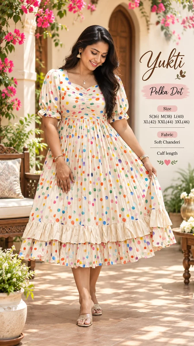 Flowral print gown