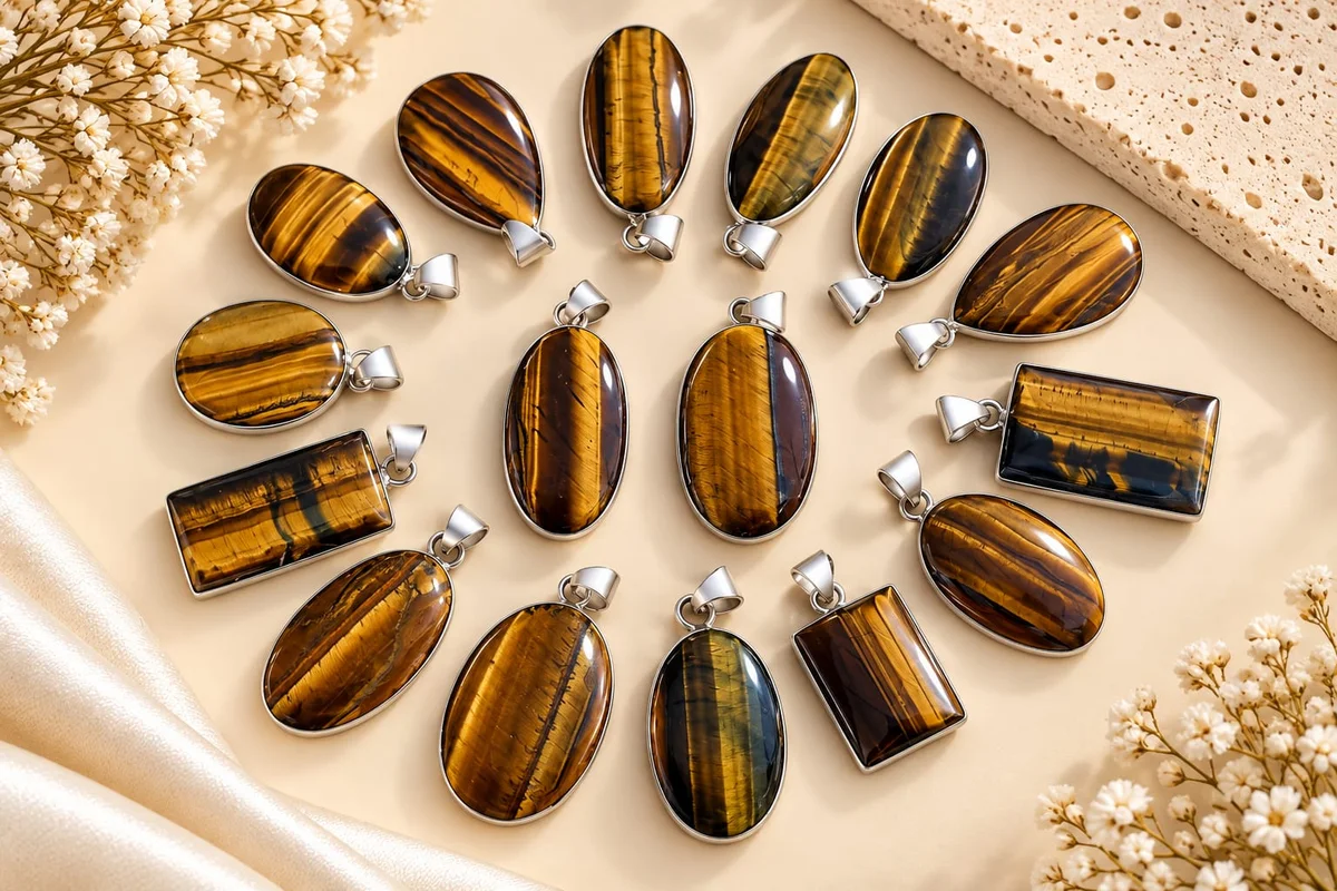Stone pendants