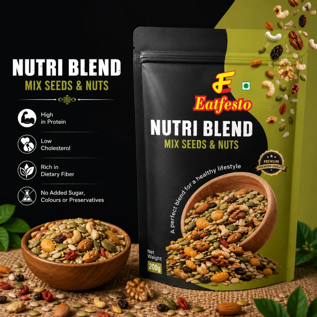 Eatfesto Nutri Blend - Mix Seeds & Nuts (200g)