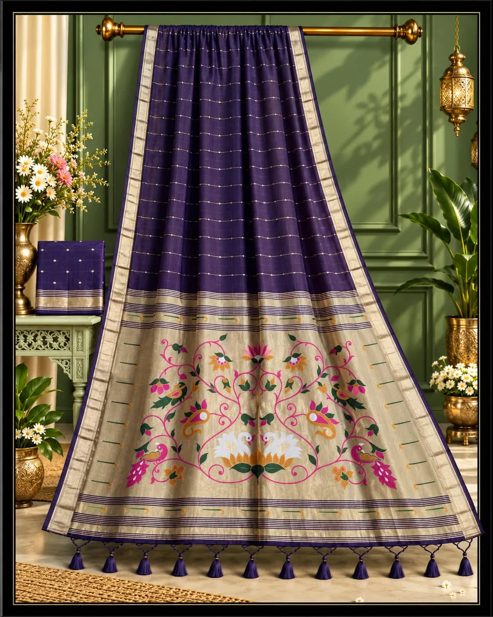 Jamdani cotton saree