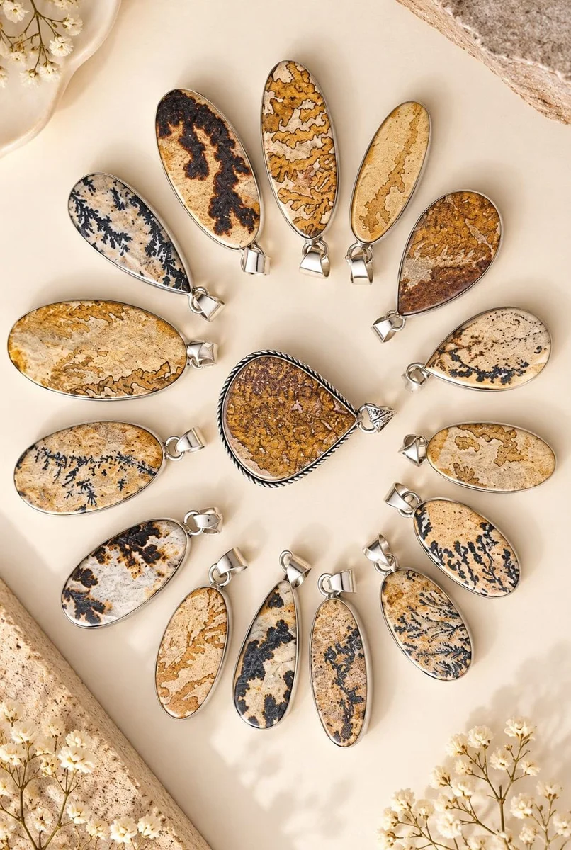 Stone pendants
