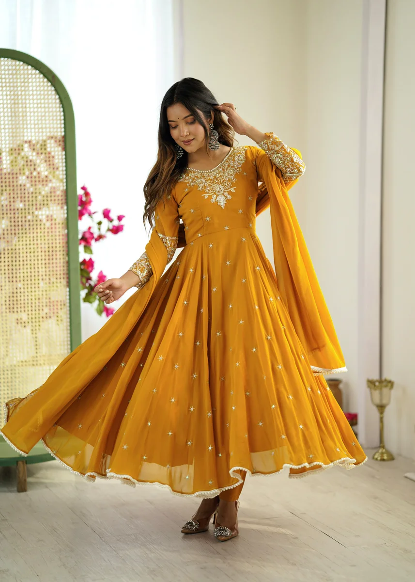 Anarkali gown