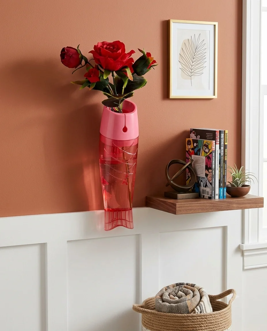 Creative Fish-Shaped Wall Vase | Hanging Planter & Flower Holder