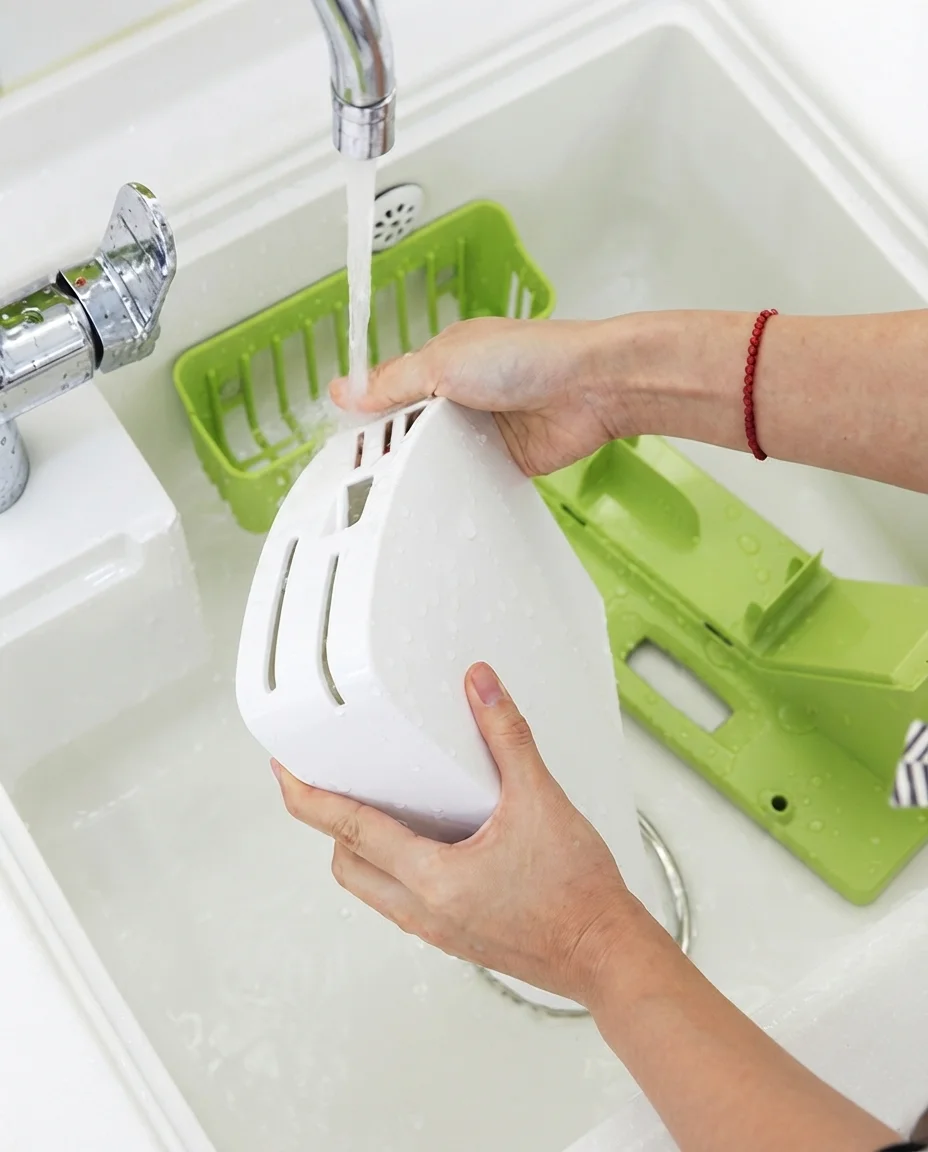 Multi-Function Knife Block & Cutting Board Holder | Space-Saving Kitchen Organizer