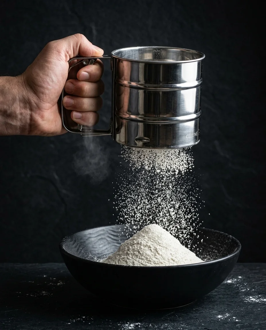 Stainless Steel Flour Sieve | Hand-Held Mesh Baking Sifter