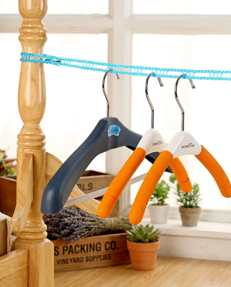 Portable Windproof Clothesline | Non-Slip Travel & Home Drying Rope (Pack of 3)