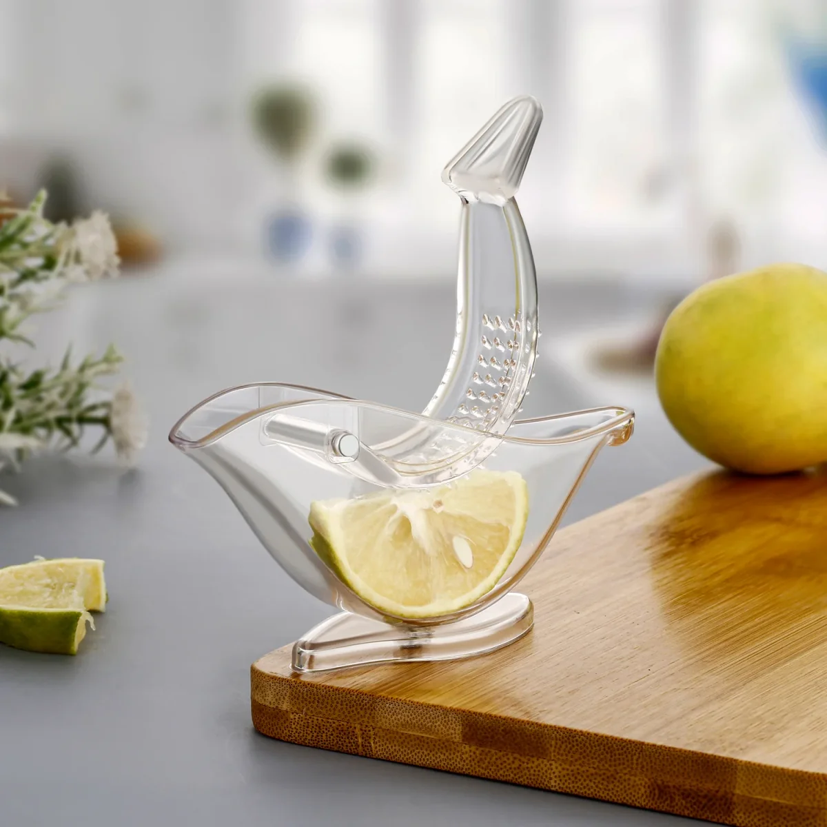 Lemon Squeezer – Bird-Shaped Manual Citrus Juicer | ChefAura  SKU 5345_boat_shape_lemon_sqz  DSIN 5345 5