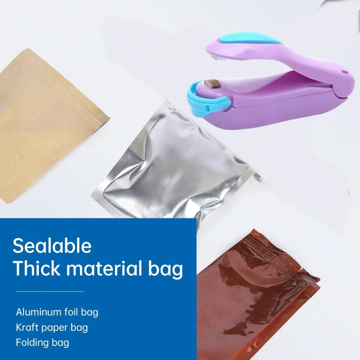 Mini Heat Sealer – Portable Food Bag Sealing Machine | XcelCraft 2