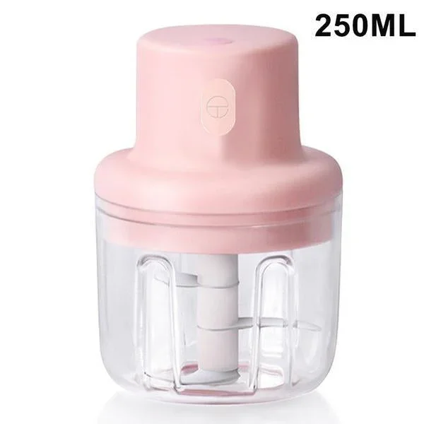 Electric Mini Garlic Chopper – USB Rechargeable 250ml | Quickslice  SKU 2374_usb_garlic_chopper  DSIN 2374 6