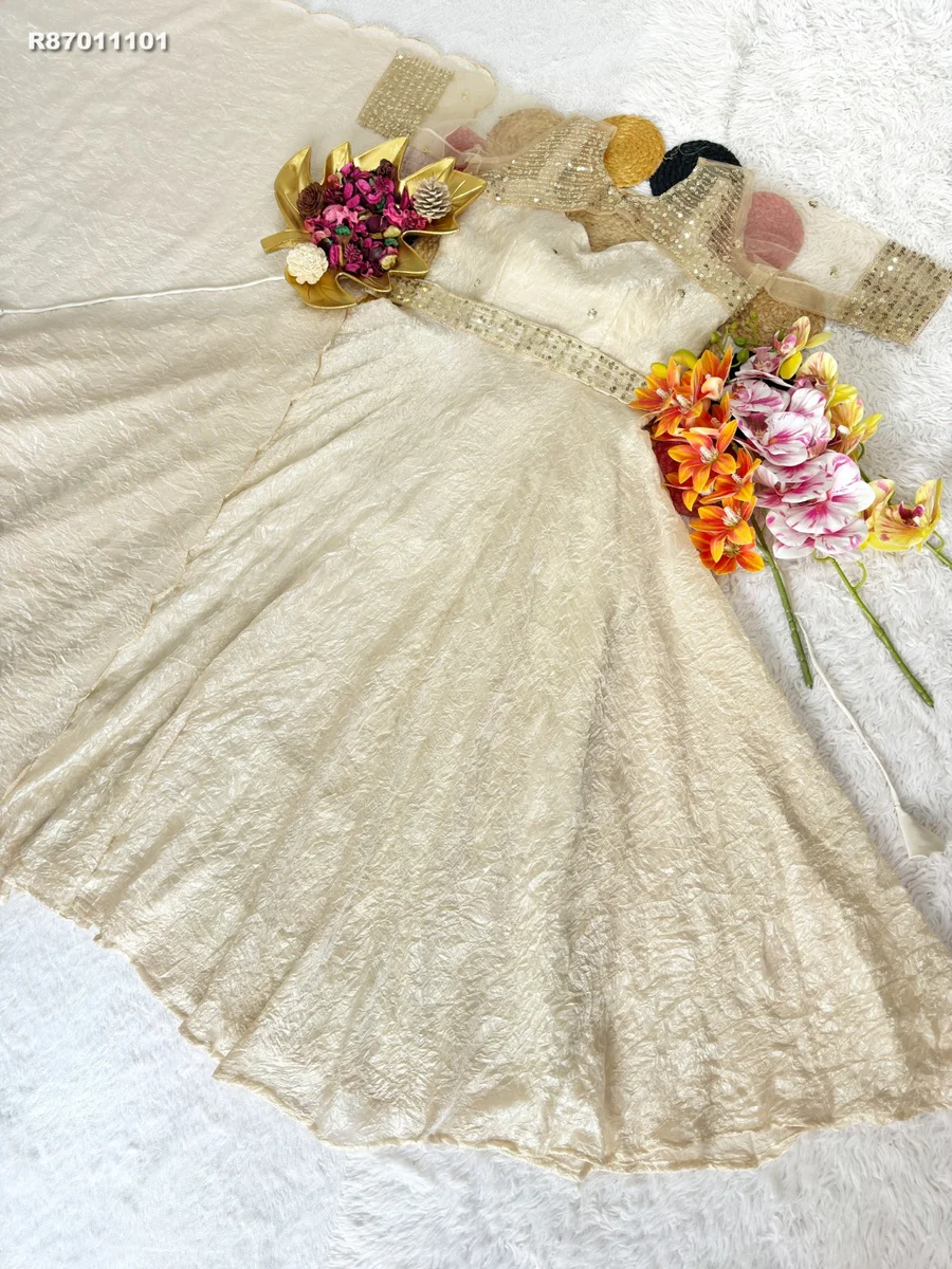 RK Ethinic...Fabric: Kalamkari Vichithra Silk  Frock Length: 6