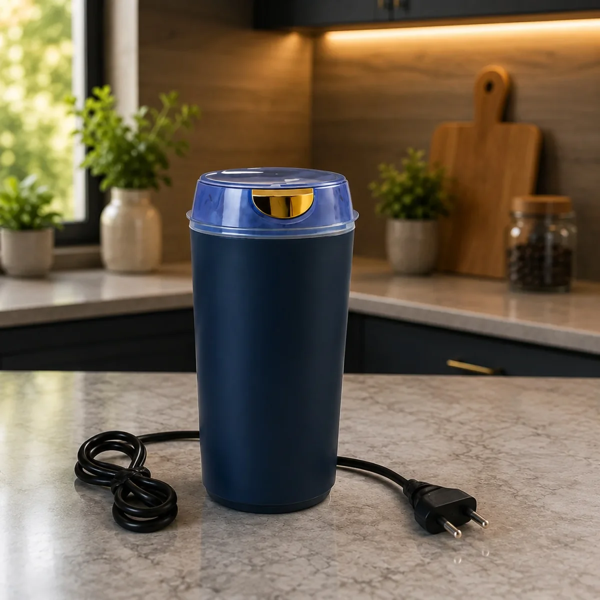 Coffee Grinder Blender – Portable 4-Blade Mini Mixer | Dabster   SKU 5324_coffee_grinder_100g  DSIN 5324
