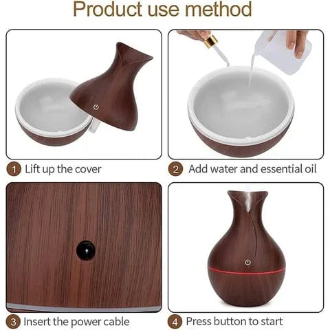 Mini Wooden Humidifier SKU-13882 5