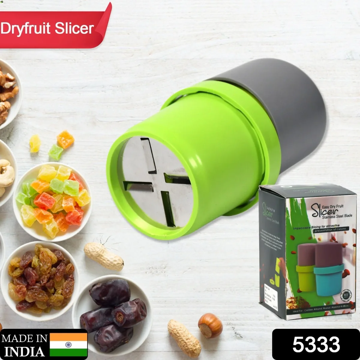 Dry Fruit Slicer – 3-in-1 Chocolate & Butter Cutter | ChefAura  SKU 5333_3in1_dryfruit_slicer  DSIN 5333 2