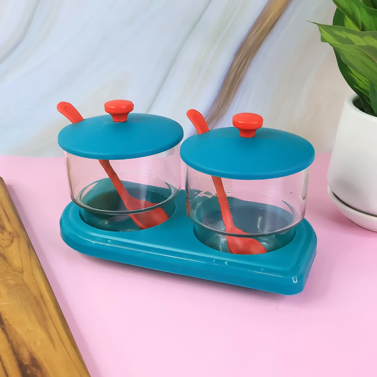 Multipurpose Spice Container Set – Durable & Compact Kitchen Storage SKU 10544_supermom_storewell_2pc  DSIN 10544 6