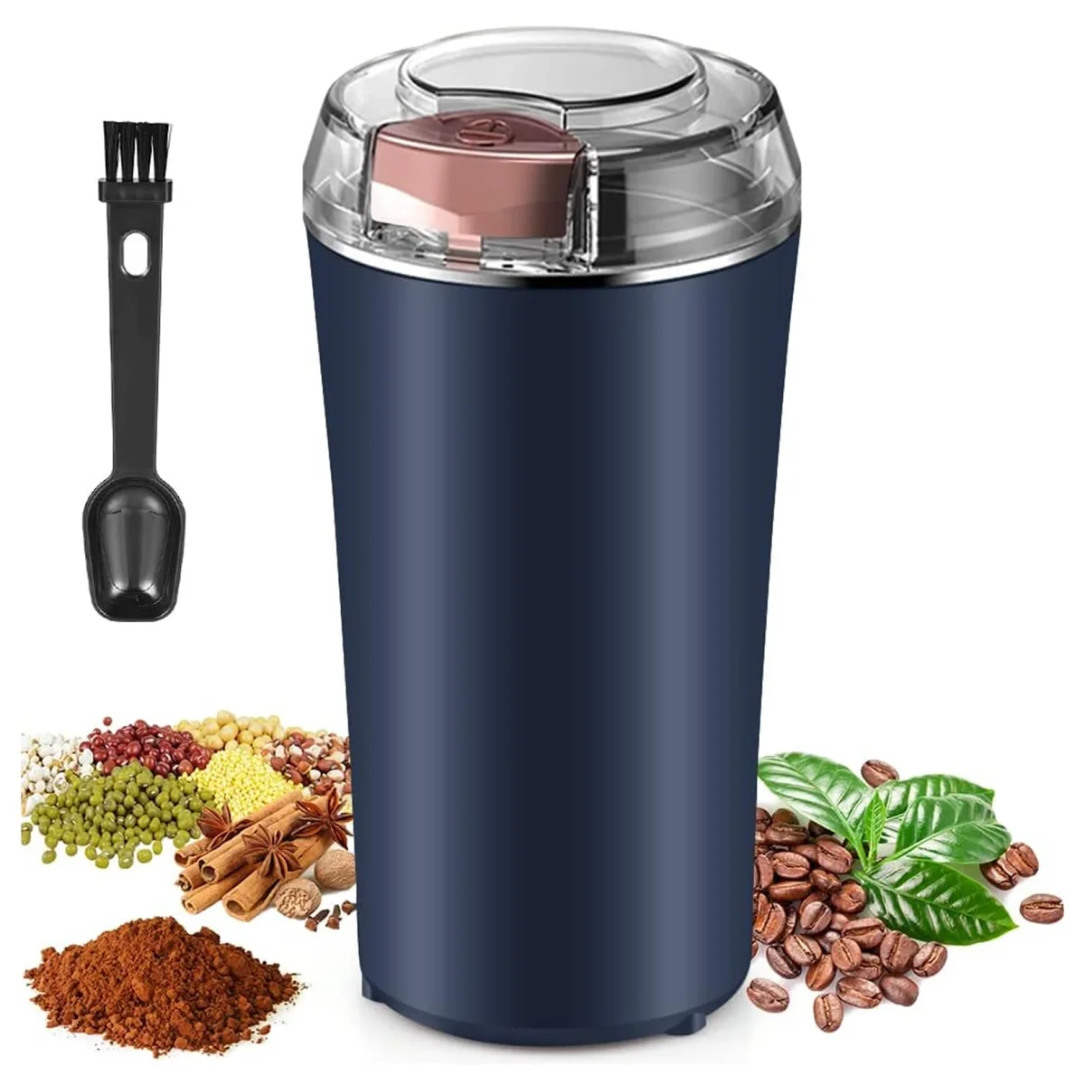 Coffee Grinder Blender – Portable 4-Blade Mini Mixer | Dabster   SKU 5324_coffee_grinder_100g  DSIN 5324 2