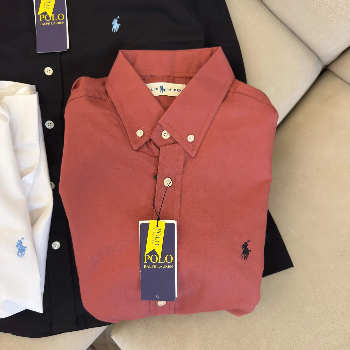 Raulph Lauren Plain Shirts 2