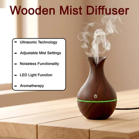 Mini Wooden Humidifier SKU-13882 3