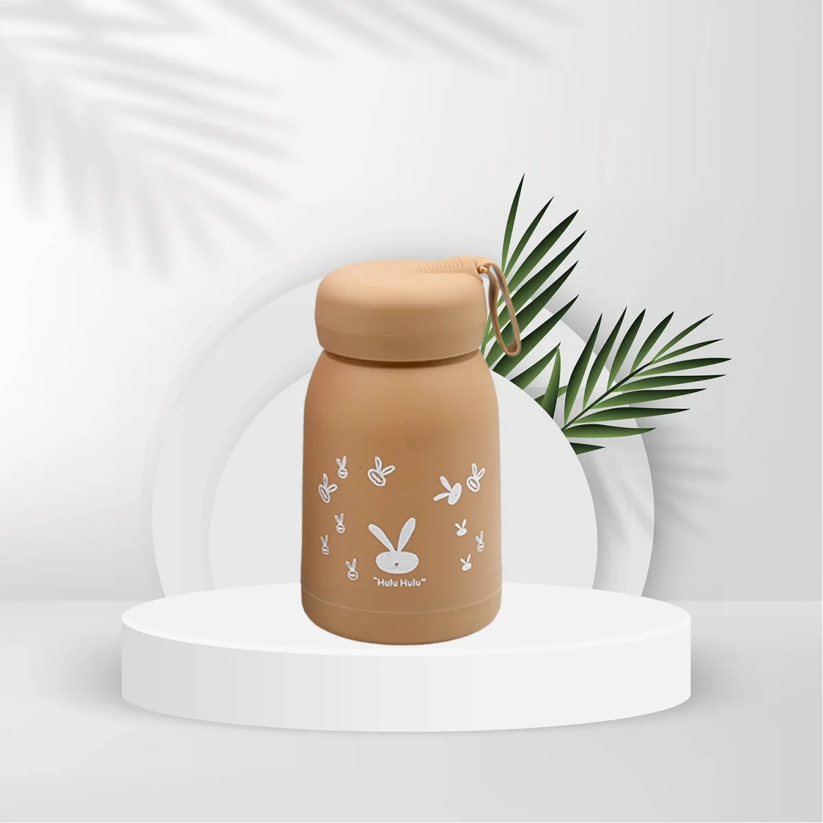 Kids Water Bottle – Bunny Print Glass Sipper 330ml | Own Hydrate   SKU 6954_glass_water_bottle_330ml  DSIN 6954 3
